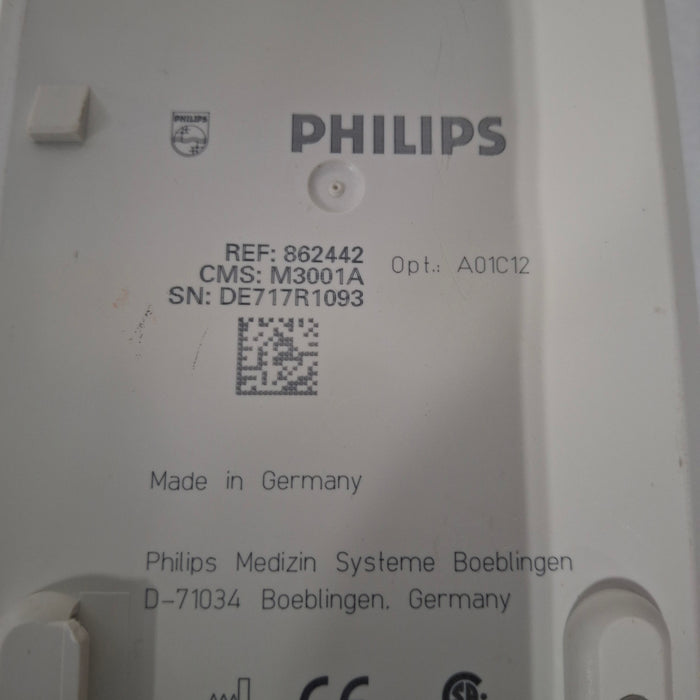 Philips M3001A-A01C12 Fast SpO2, NIBP, 12 lead ECG MMS Module