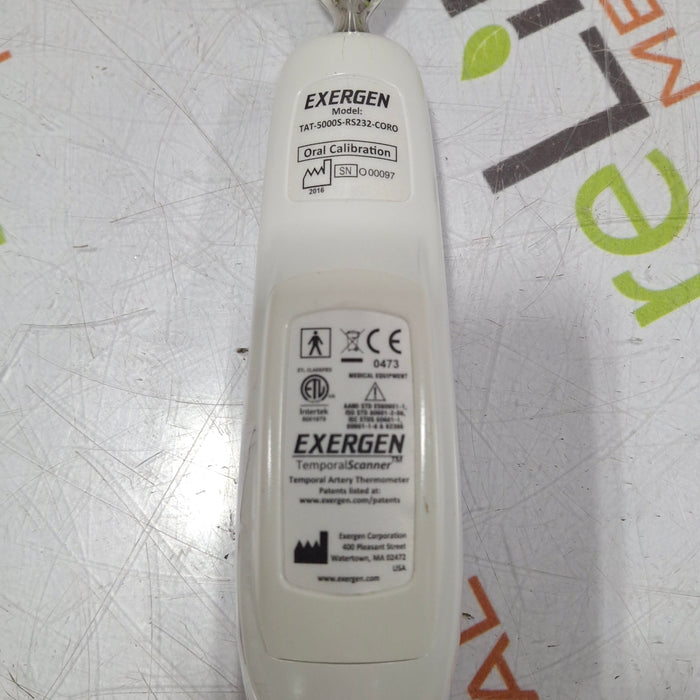 Exergen Corporation TAT-5000S-RS232-CORO Temporal-Scanner