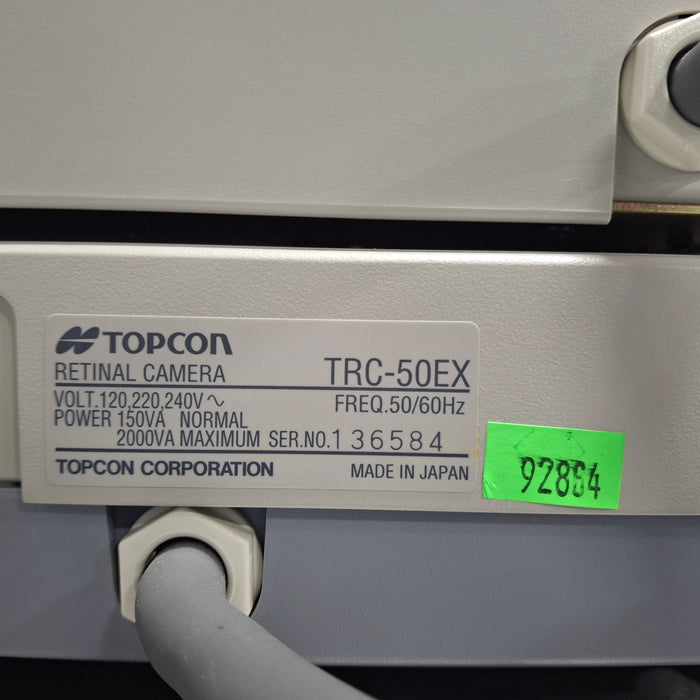 Topcon Medical TRC-50EX Retinal Camera