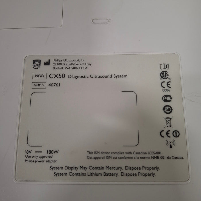 Philips CX50 Ultrasound