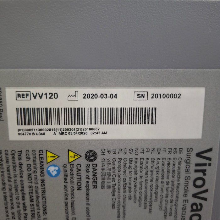 Buffalo Filter ViroVac Smoke Evacuation System