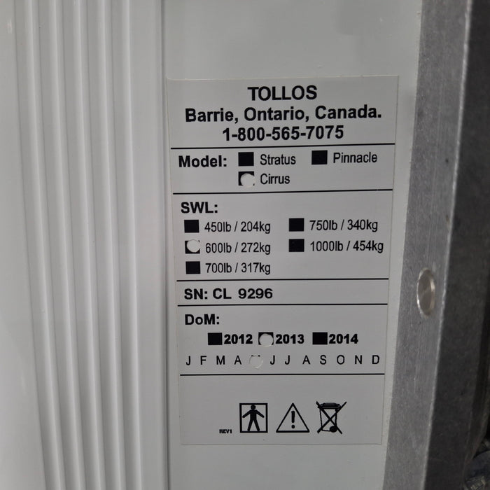 Tollos Cirrus 600 Ceiling Lift