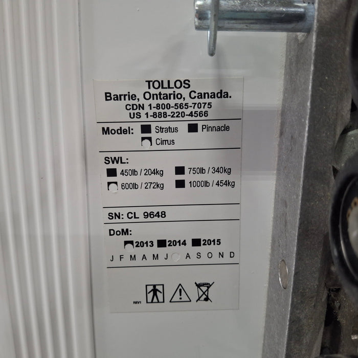 Tollos Cirrus 600 Ceiling Lift