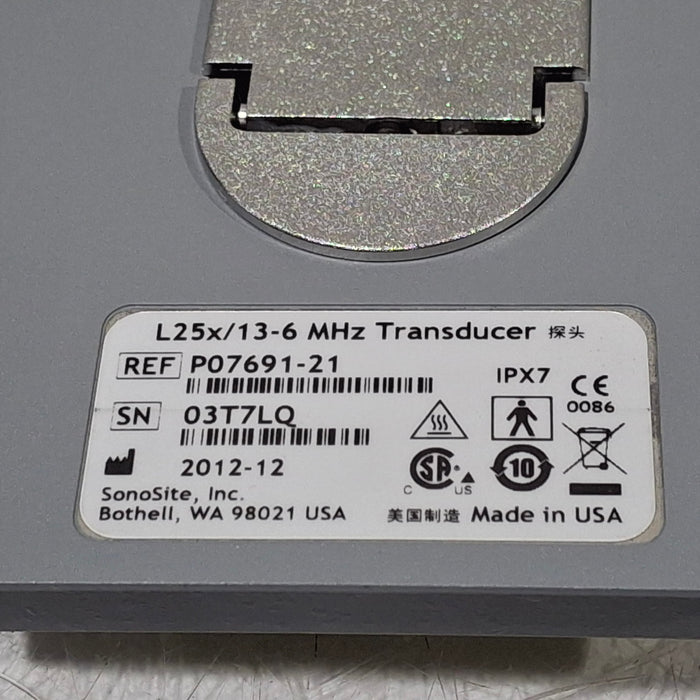 Sonosite L25x/13-6 Linear Transducer