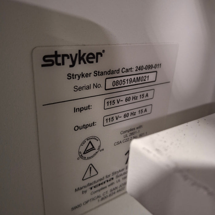 Stryker 240-099-011 Standard Cart