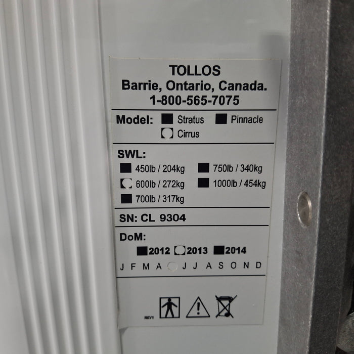 Tollos Cirrus 600 Ceiling Lift