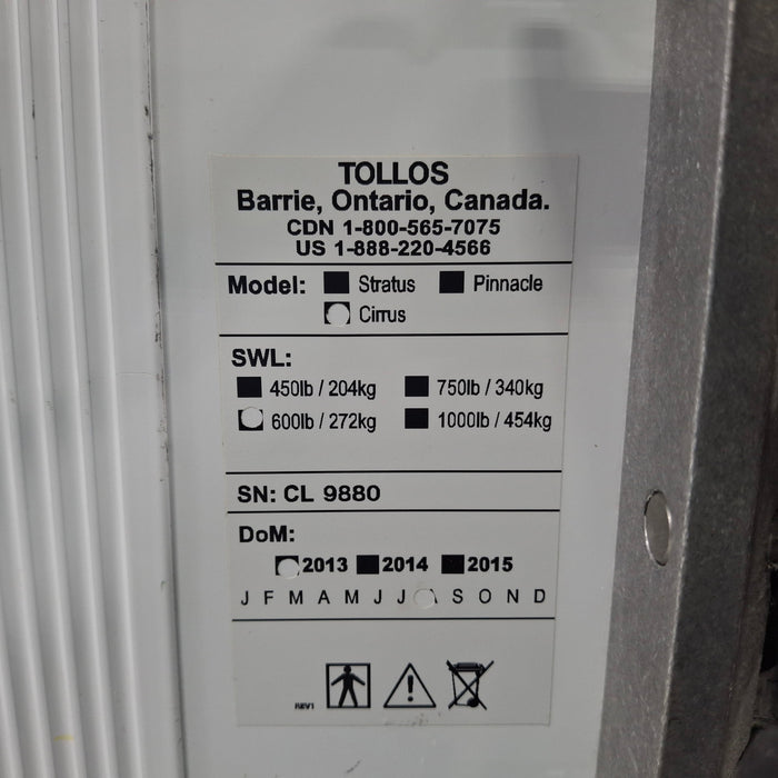 Tollos Cirrus 600 Ceiling Lift