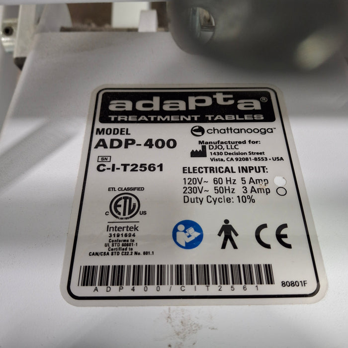 Adapta Adapta ADP-400 Traction Table Fitness and Rehab Equipment reLink Medical