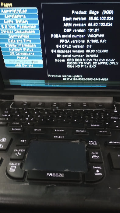 Sonosite Edge Ultrasound