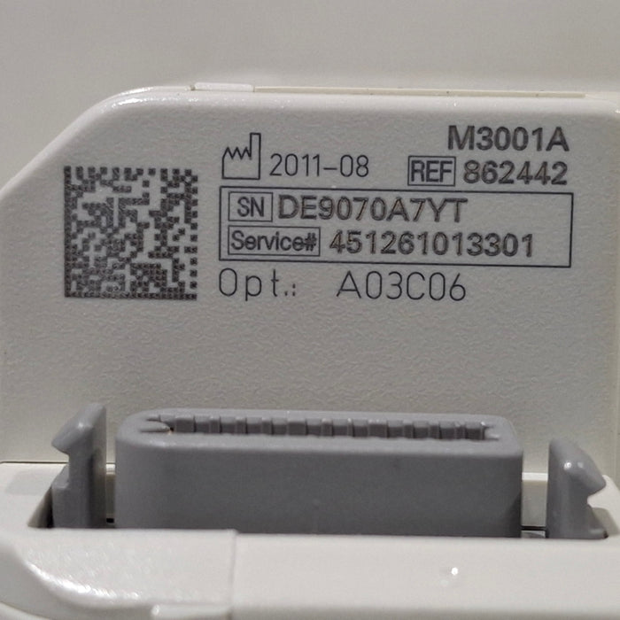 Philips M3001A-A03C06 Masimo SpO2, NIBP, ECG, Temp, IBP MMS Module