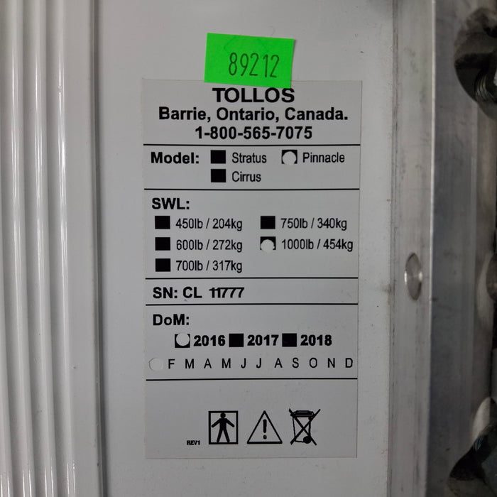 Tollos Pinnacle 1000 lbs Ceiling Lift