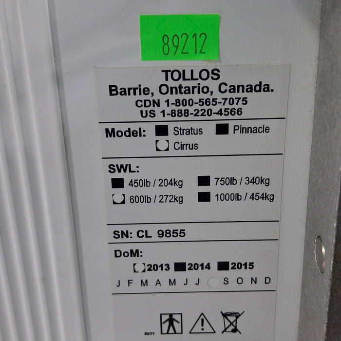 Tollos Cirrus 600 Ceiling Lift