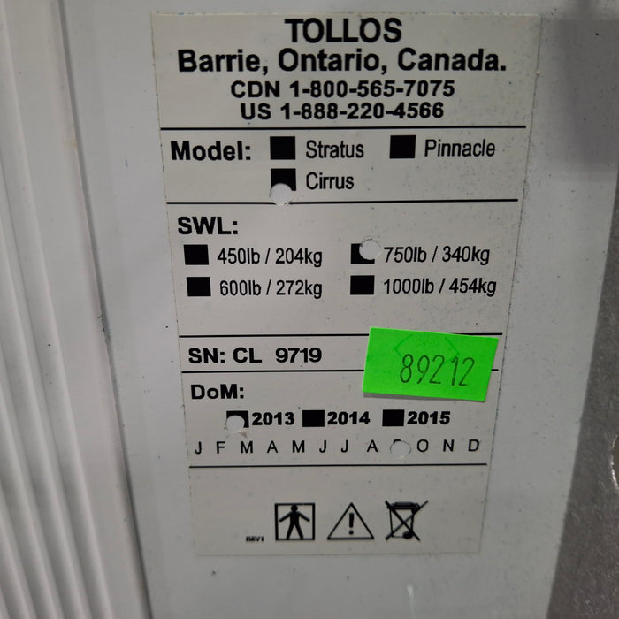 Tollos Cirrus 600 Ceiling Lift