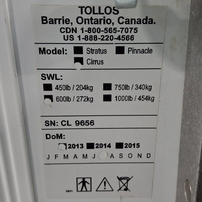 Tollos Cirrus 600 Ceiling Lift