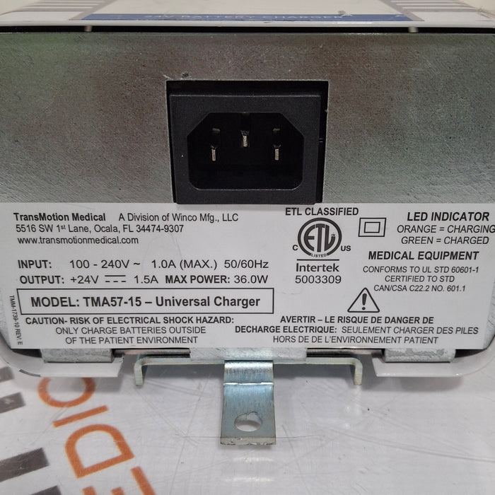 TransMotion Medical TMA57-15 Universal Charger