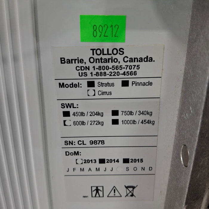 Tollos Cirrus 600 Ceiling Lift