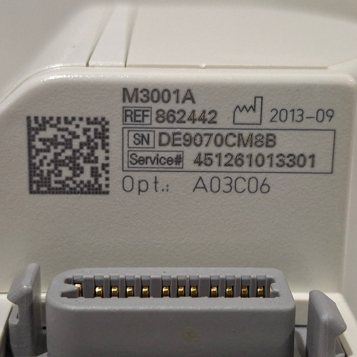 Philips M3001A-A03C06 Masimo SpO2, NIBP, ECG, Temp, IBP MMS Module