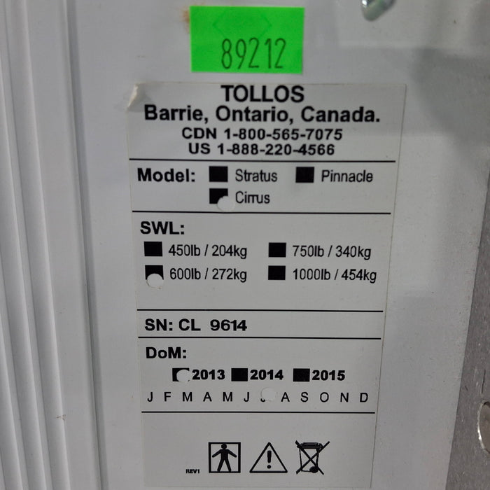 Tollos Cirrus 600 Ceiling Lift