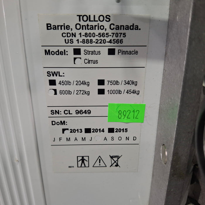 Tollos Cirrus 600 Ceiling Lift