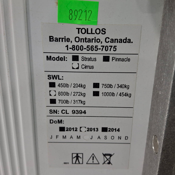 Tollos Cirrus 600 Ceiling Lift