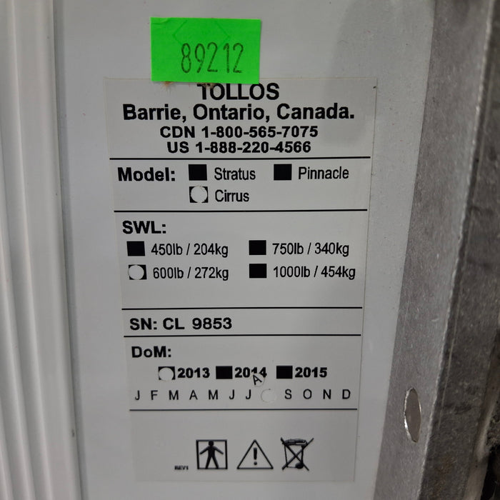 Tollos Cirrus 600 Ceiling Lift