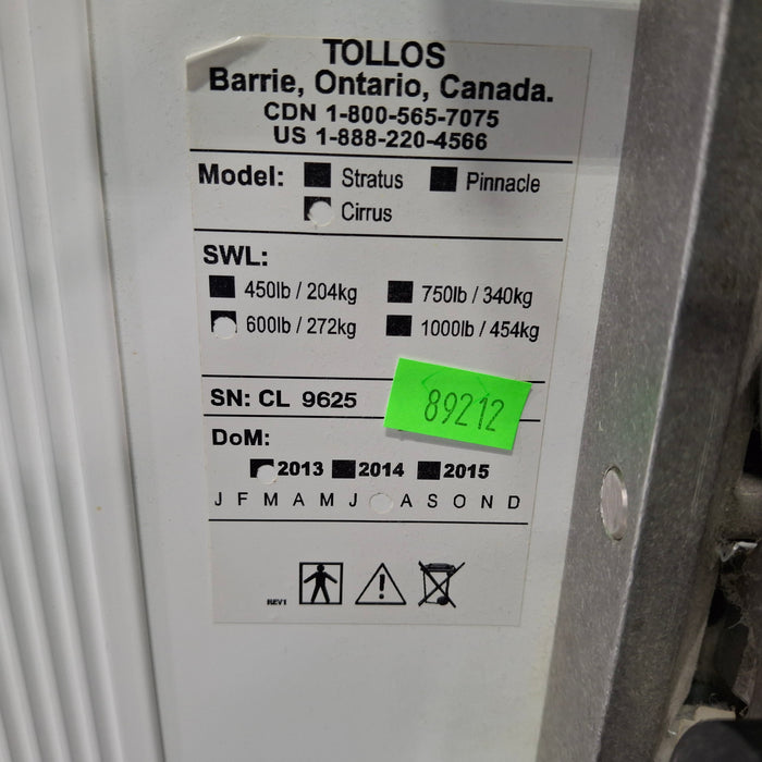 Tollos Cirrus 600 Ceiling Lift