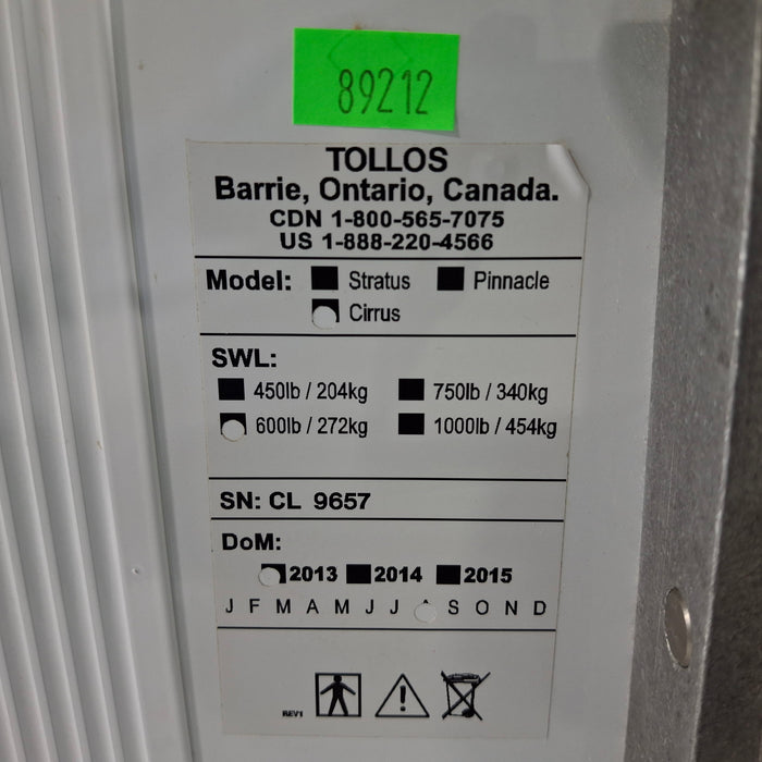 Tollos Cirrus 600 Ceiling Lift