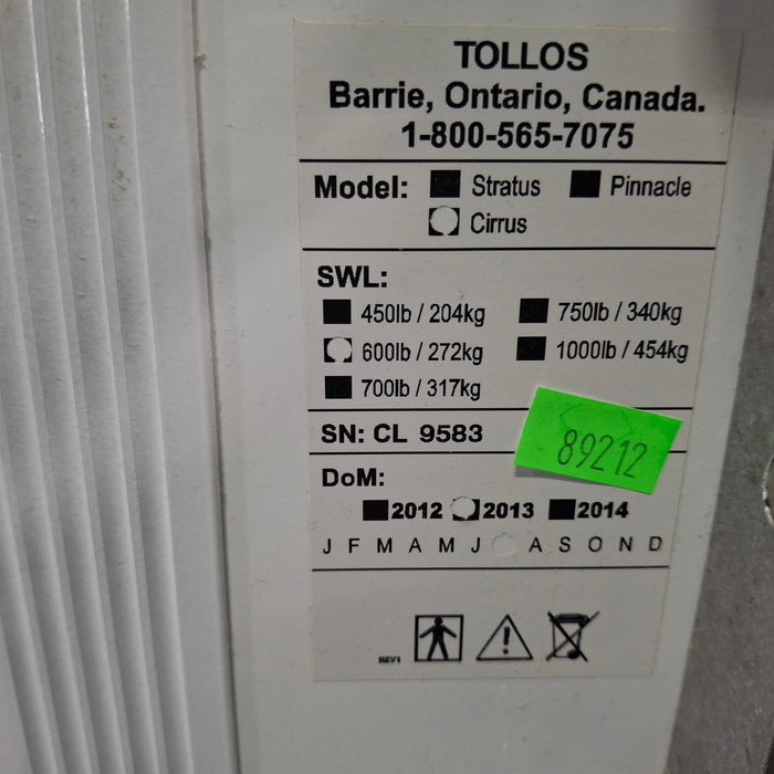 Tollos Cirrus 600 Ceiling Lift