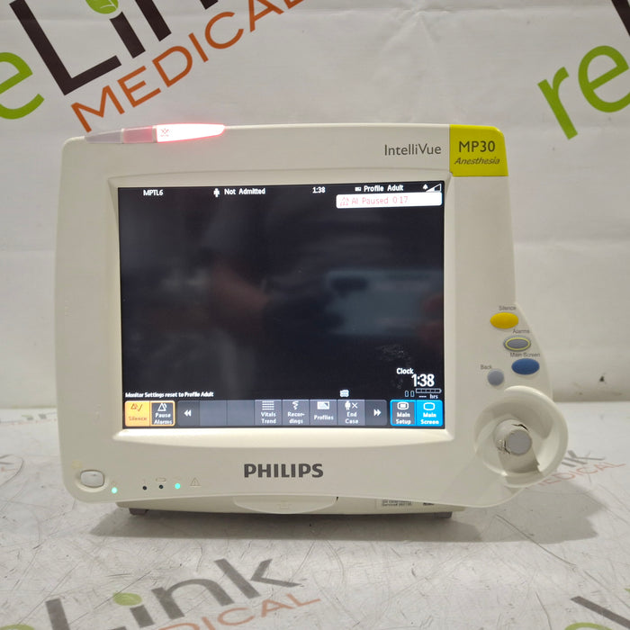 Philips IntelliVue MP30 - Anesthesia Patient Monitor