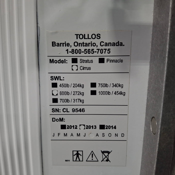 Tollos Cirrus 600 Ceiling Lift