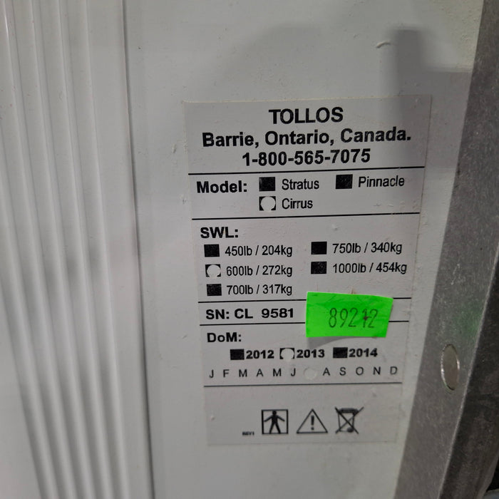 Tollos Cirrus 600 Ceiling Lift