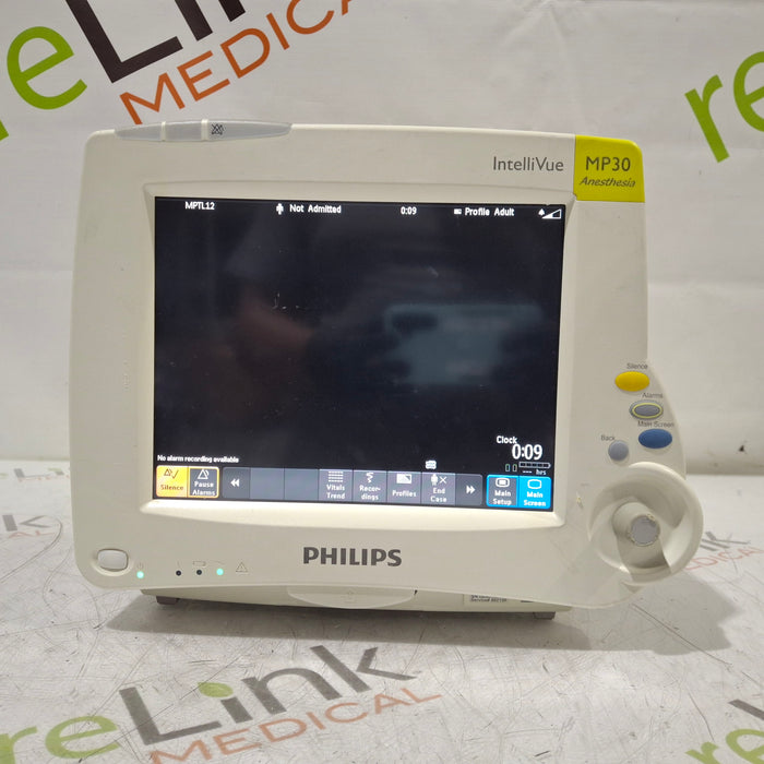 Philips IntelliVue MP30 - Anesthesia Patient Monitor