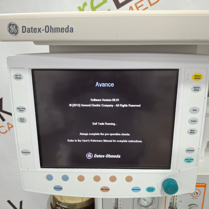 GE Healthcare S/5 Avance Anesthesia System