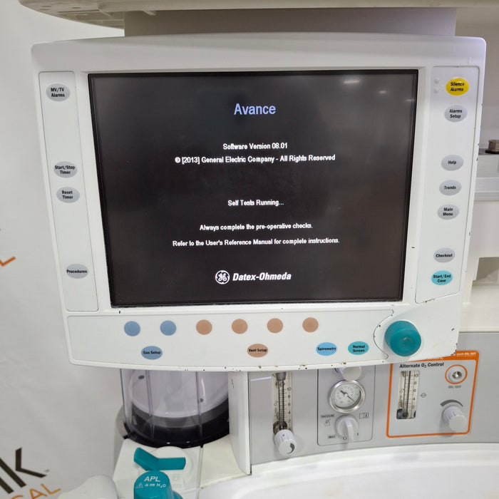 GE Healthcare S/5 Avance Anesthesia System