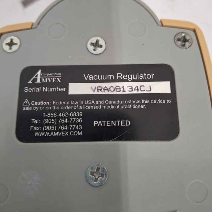 Amvex Vacuum Regulator