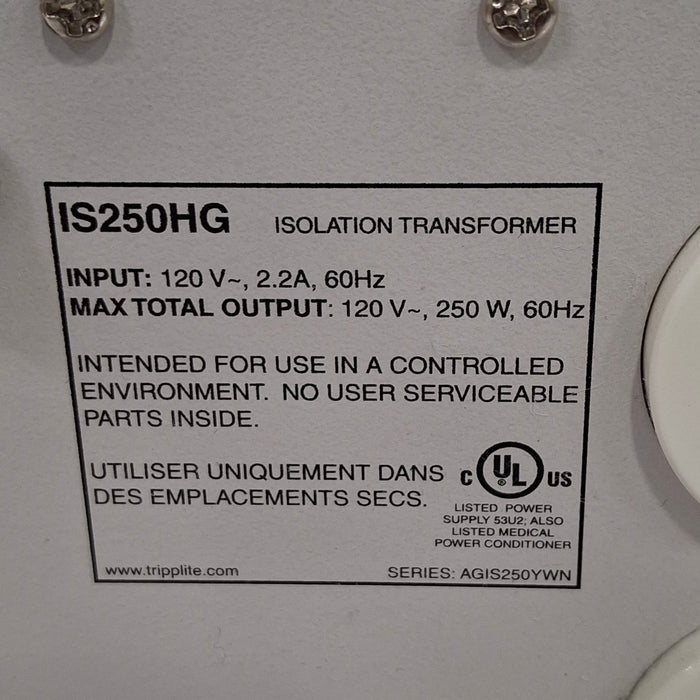 Tripp Lite IS250HG 250 Watt Isolation Transformer