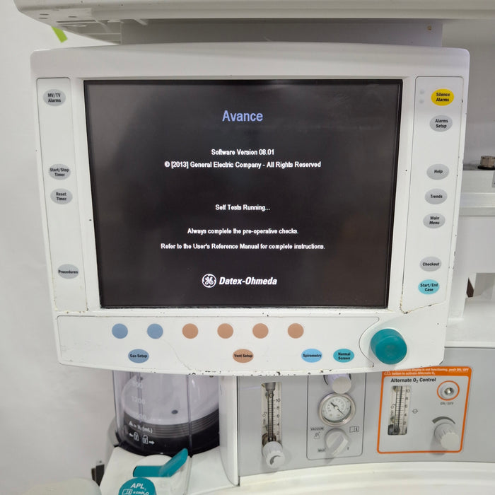 GE Healthcare S/5 Avance Anesthesia System