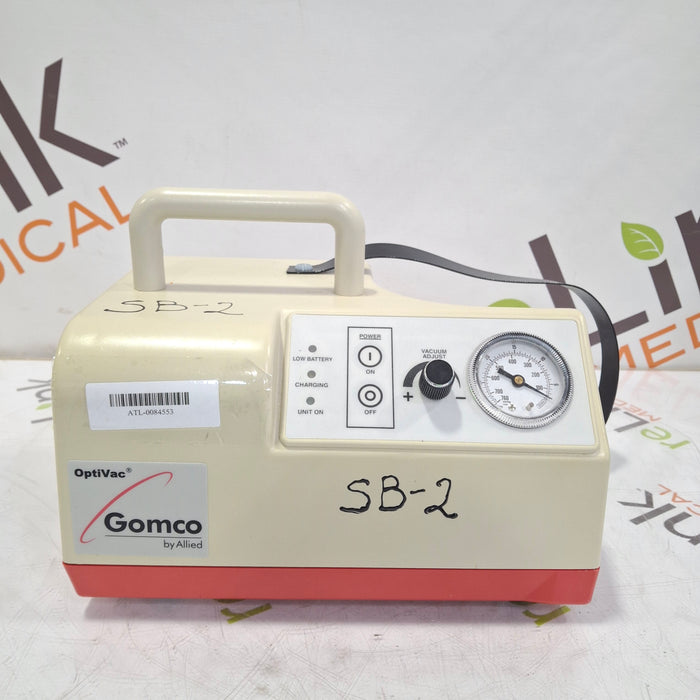 Allied Healthcare Products Gomco OptiVac S178,G178,L178 Surgical Pump