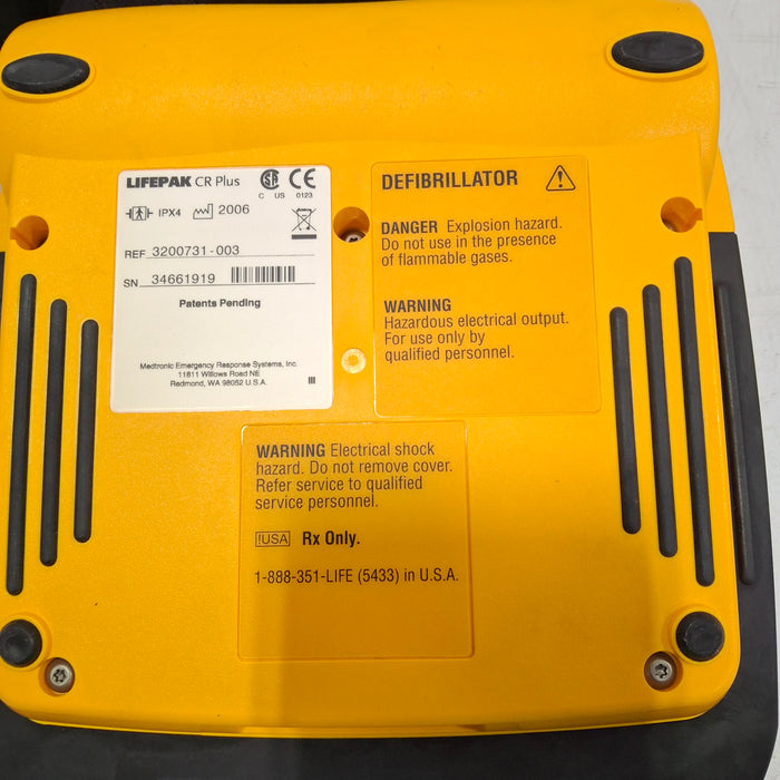 Medtronic LifePak CR Plus Defibrillator