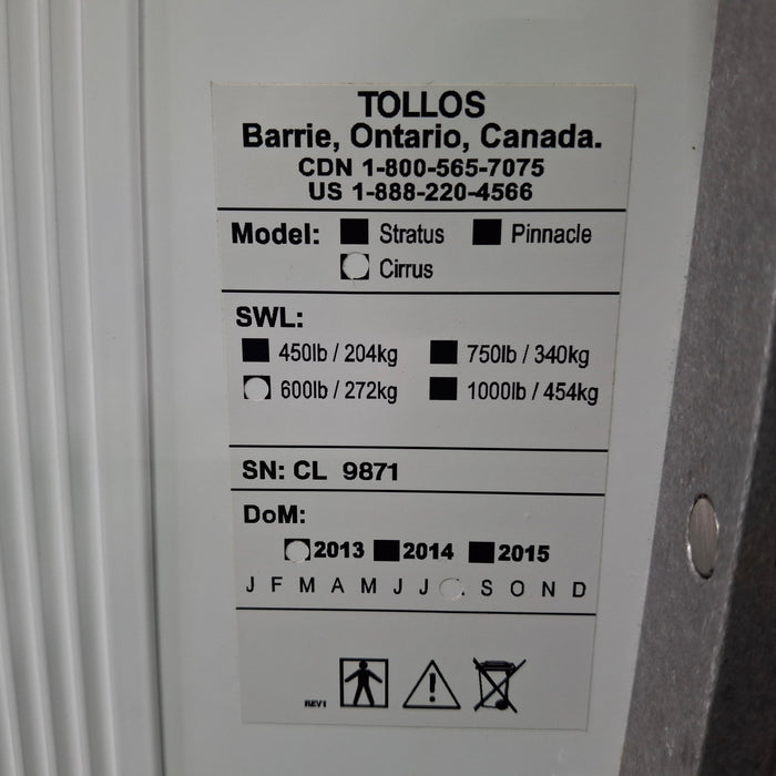 Tollos Cirrus 600 Ceiling Lift