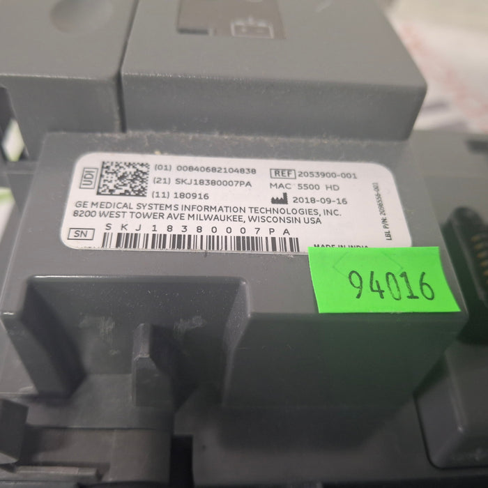 GE Healthcare MAC 5500 HD ECG without CAM Module