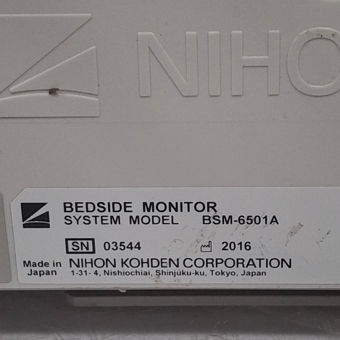 Nihon Kohden BSM-6501A Patient Monitor