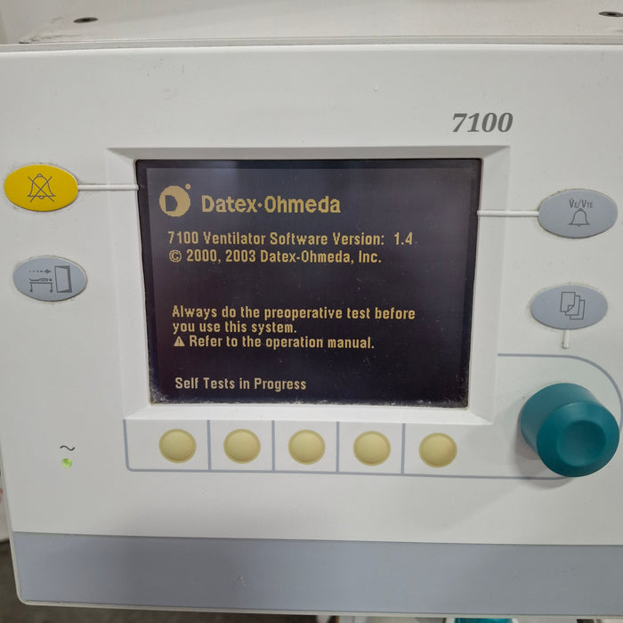 Datex-Ohmeda Aestiva 5 w/7100 Vent Anesthesia Machine