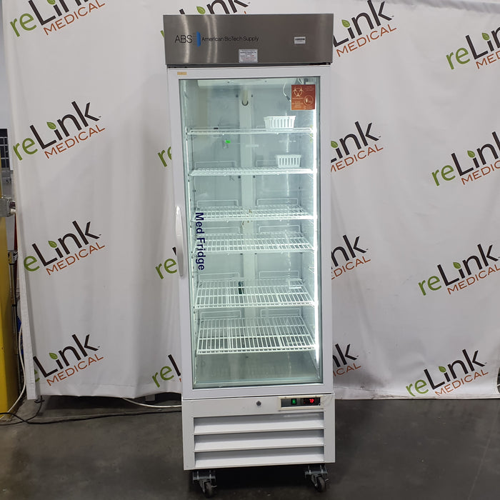 American BioTech Supply American BioTech Supply PH-ABT-S23G Swing Glass Door Refrigerator Research Lab reLink Medical