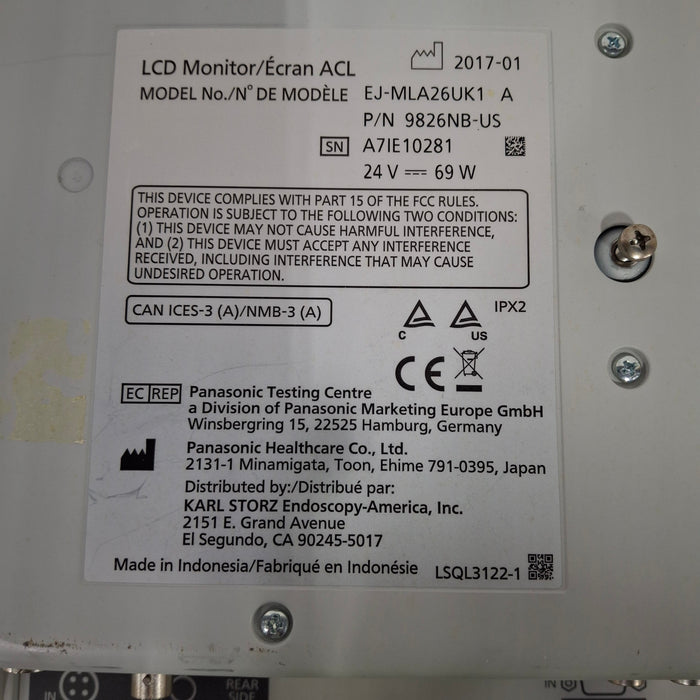 Karl Storz EJ-MLA26UK1 26" LED Surgical Display