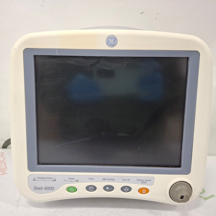 GE Healthcare Dash 4000 - GE/Nellcor SpO2 Patient Monitor