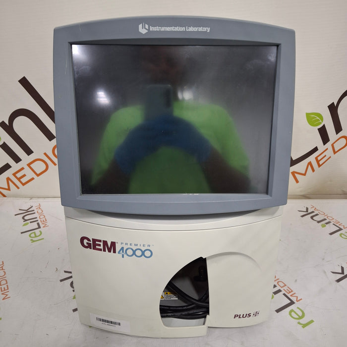 Instrumentation Laboratory Company Gem Premier 4000 Blood Gas Analyzer
