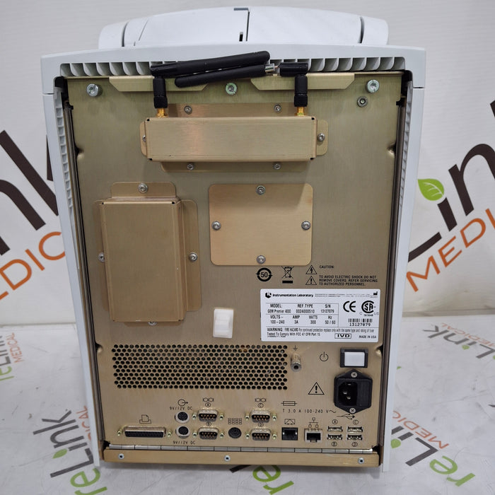 Instrumentation Laboratory Company Gem Premier 4000 Blood Gas Analyzer