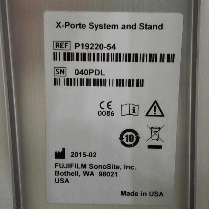 Sonosite Sonosite X-Porte Mobile Cart w/ Control Panel Ultrasound reLink Medical
