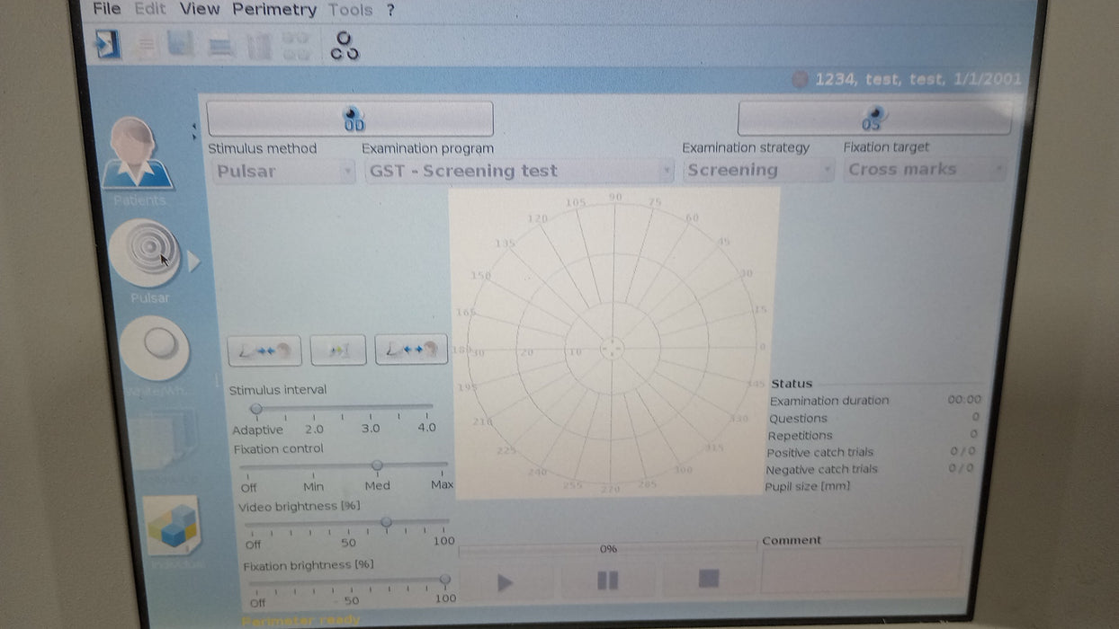 Haag-Streit Octopus 600 Visual Field Analyzer